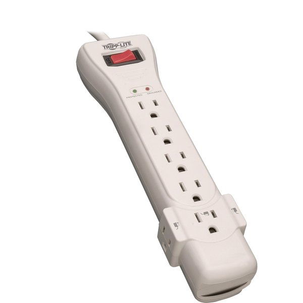 Tripp Lite Protect It 7-Outlet Basic Protection Surge Protector with 7 ft. Cord SUPER7